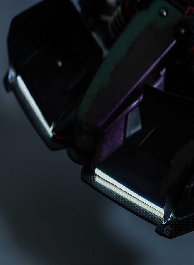 شريط إضاءة LED COB من ZRRC RC لسيارات Arrma Limitless 6S 8S بمقياس 1/7 - تحكم عن بعد، مدخل AUX، 3 أوضاع إضاءة - شريط إضاءة أمامي لاصق فائق السطوع - إكسسوارات تزيين سيارات التحكم عن بعد - Image 1